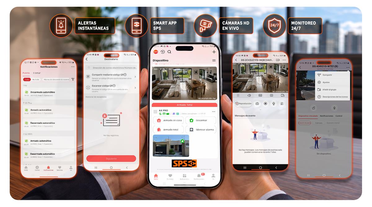 ¿Cómo funciona una aplicación para ver cámaras de seguridad desde mi celular?