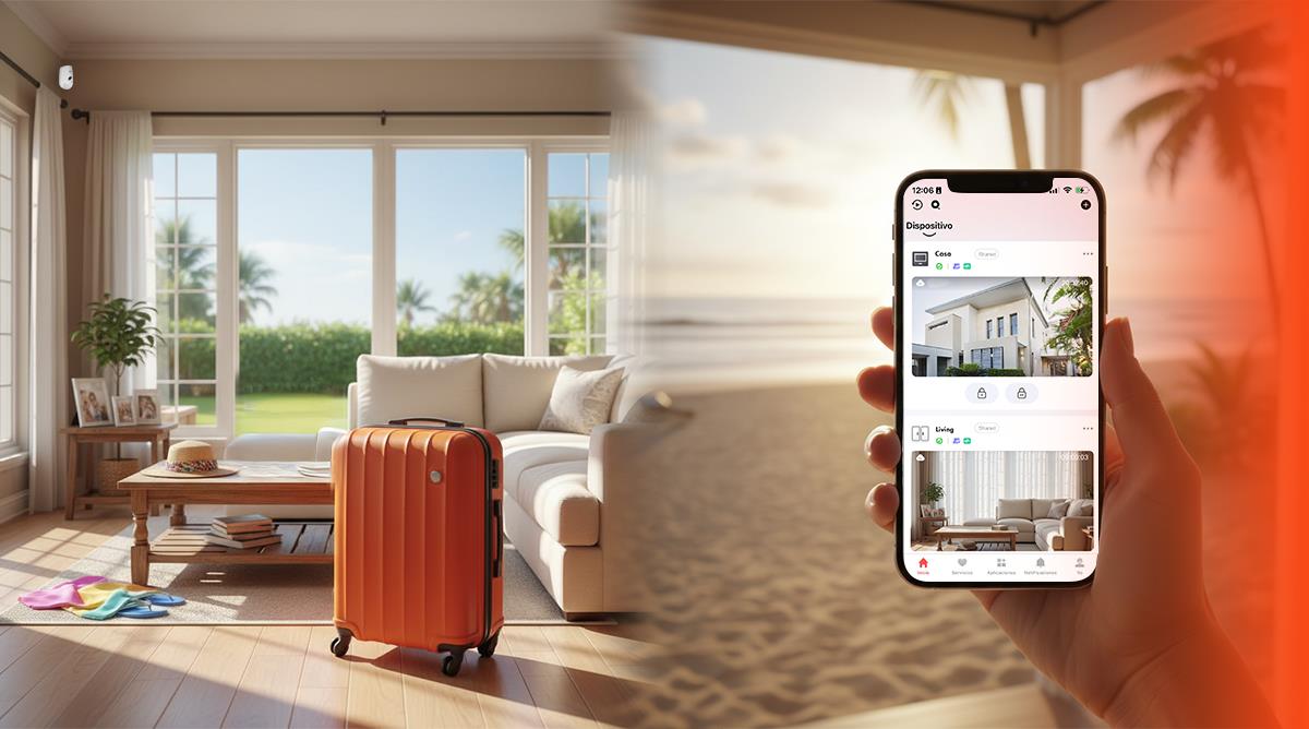 ¿Cómo proteger tu casa cuando te vas de vacaciones con SPS? 