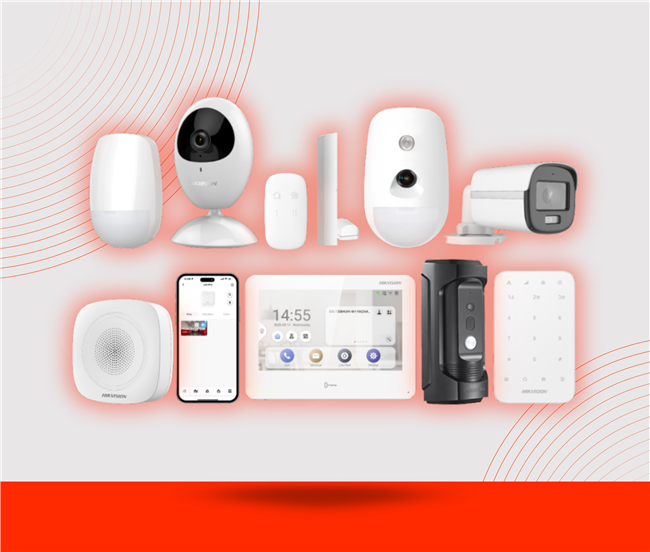 Kit Alarma Comercio HikVision + Cámaras Monitoreadas + Doorbell