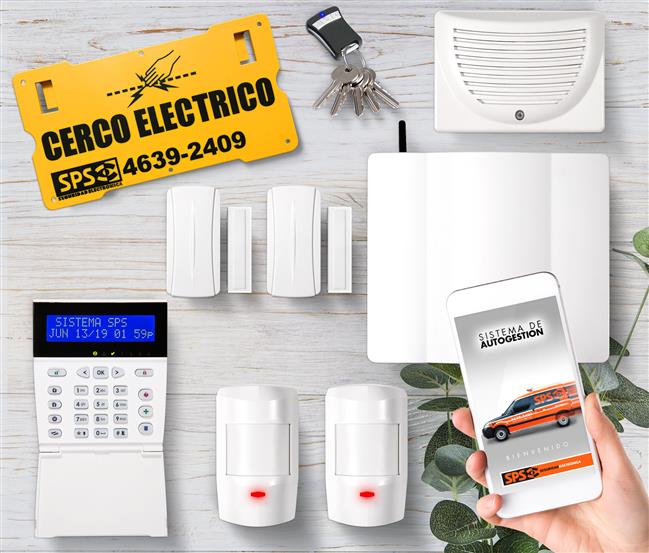 Hogar Alarma + Cerco Eléctrico Monitoreado