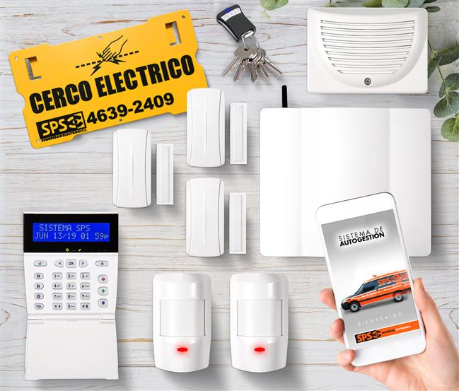 Hogar Alarma + Cerco Eléctrico Monitoreado