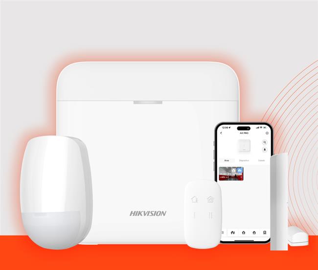 Kit Alarma Comercio HikVision Inalámbrico